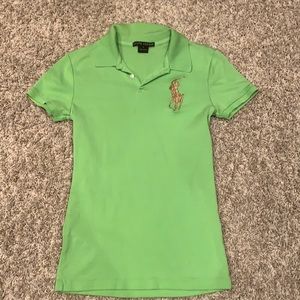Ralph Lauren Black Label Embroidered Polo
